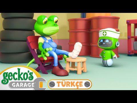 Gecko Yaralanıyor ????|Gecko'nun Garajı - Çocuklar için Kamyonlar
