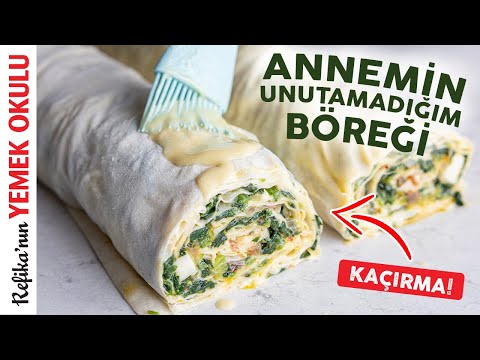 Annemin İş Çıkışı Yaptığı Şipşak Böreği | Yufkadan Ispanaklı Börek Tarifi Nasıl Yapılır?