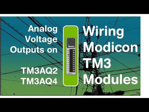 Thumbnail for Wiring analog voltage (0-10V) outputs from a TM3 module (Schneider Modicon PLC module) (Video 15 )