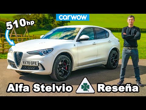 Thumbnail for 510hp Alfa Romeo Stelvio QV 2021 reseña  - ¡0-100km/h, 1/4-milla y prueba de frenado!