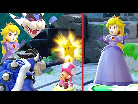 Super Mario Party Minigames [Master CPU] DARK BOWSER and SHADOW QUEEN Princess Peach!!