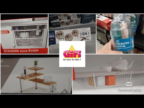 Thumbnail for GIFI ARRIVAGE RANGEMENT ET ACCESSOIRES DE CUISINE DIMANCHE 16 FÉVRIER