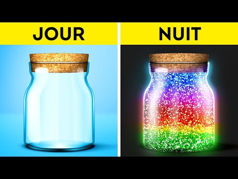 IDÉES MAGIQUES DIY || CRÉATIONS ARC-EN-CIEL ET PAILLETÉES