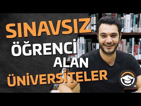 Sınavsız Öğrenci Alan Üniversiteler (study abroad)