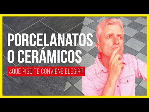 ???? DESCUBRE las 7 Diferencias entre Piso de PORCELANATO y CERÁMICO ????TRUCOS para NO Equivocarte