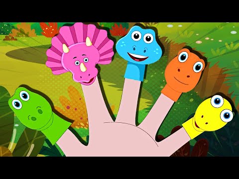 Dinosaur Finger Family | Finger Family Songs For Kids @NurseryRhymeStreet