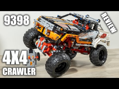LEGO 9398 Review | LEGO Technic 4x4 Crawler | Review 9398 LEGO Technic 2012 | LEGO Power Functions