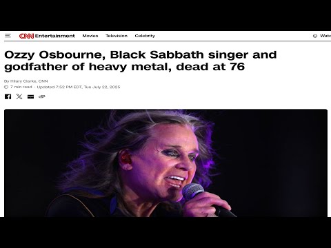 RIP Ozzy Osbourne: The man who should’ve died 10 times.