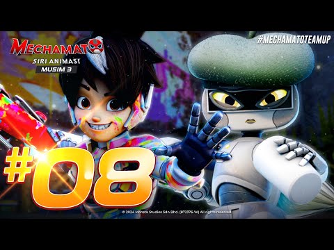 EP08 - Seteru Seni | Mechamato Musim 3 (Bhs. Melayu & English)
