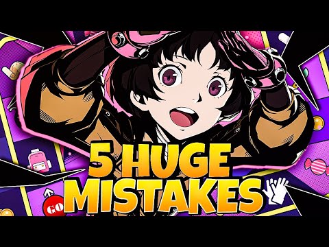 THESE MISTAKES CAN *RUIN* YOUR P5X ACCOUNT! | Persona 5 The Phantom X