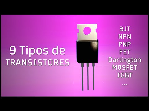 9 Tipos de Transistores y Como Funcionan ⚡ Como funcionan un transistor (Parte 2)