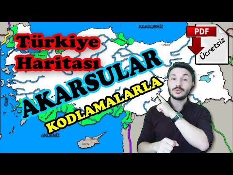 Thumbnail for AKARSULAR 10.sınıf coğrafya Türkiye Akarsu haritası ???? Kpss coğrafya TYT COĞRAFYA ????PDF