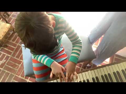 Playing the piano only using 8 keys