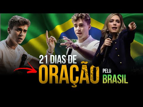 Nikolas Ferreira , Talitha Pereira | 21 dias de oração pelo Brasil