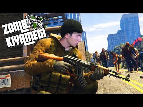 GTA 5 - ZOMBİ KIYAMETİ #2 (HAYATTA KALANLAR)