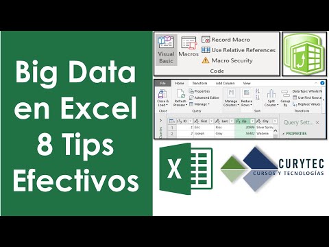 Big Data en Excel - 8 Tips para trabajar con muchos datos!