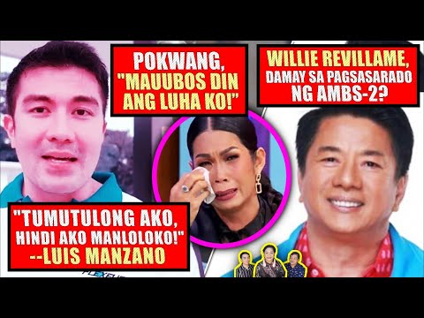 Thumbnail for LUIS MANZANO,  BIKTIMA RIN! ❗MGA SHOWS NG ALL-TV, TIGIL MUNA, LUGI!❗LEE O'BRIAN, MANGGAGAMIT!