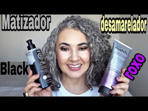 Thumbnail for Matizador e desamarelador. para cabelos brancos e grisalhos.