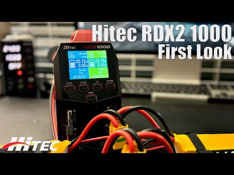 Thumbnail for Hitec RDX2 1000 and AD380 • LiPo Charger Battery Management for Hobbyists