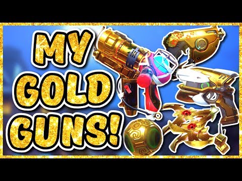 Thumbnail for Overwatch - ALL OF MY GOLD GUNS/WEAPONS IN OVERWATCH