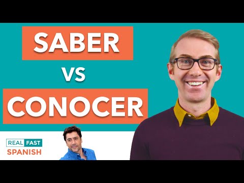 Thumbnail for SABER vs CONOCER - How to Say "To Know" in Spanish