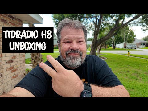 TIDRADIO H8 GMRS/HAM Radio unboxing