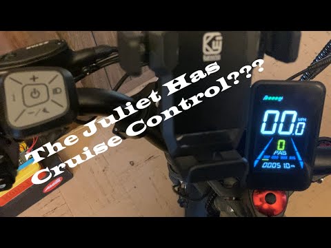 How to Use Cruise Control on the Eahora Juliet or Other Ebikes with the Yolin YL-81F Smart Display