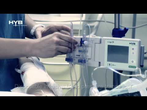 HYB Wireless Invasive Blood Pressure Monitor