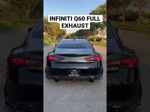 Thumbnail for INFINITI Q60 VR30 TWIN TURBO FULL EXHAUST *cleanest sounding*