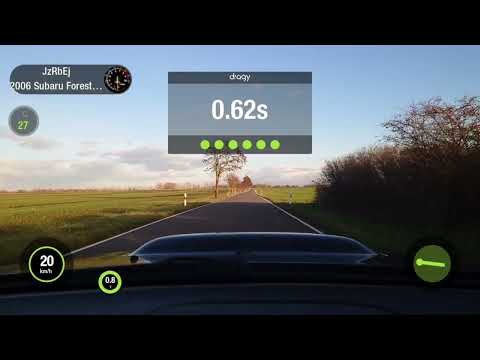 Thumbnail for Subaru Forester turbo 2.5XT  half mile acceleration 0-180 km/h ej255