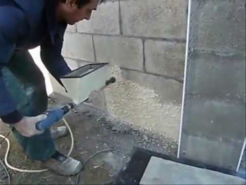 Thumbnail for Crépi sur moellon avec le Combi crépi-joint