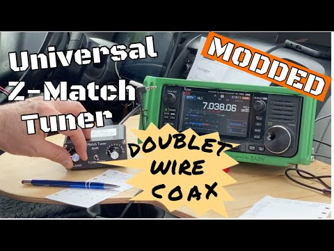 Thumbnail for Z-match Tuner modded: a well-tuned doublet gave me New Zealand in the log with 10W IC-705!