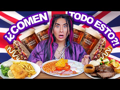 Tour de comida barata en Londres | ¡Probamos los platos más populares!
