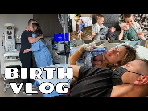 Thumbnail for Casual Labor & Delivery Birth Induction Vlog! | TODDLER MEETS HIS NEW BROTHER!!