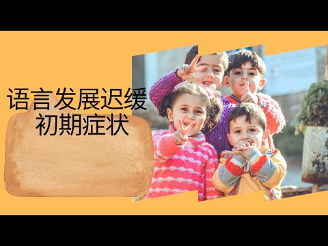 《语言发展迟缓系列》语言发展迟缓的初期症状 《All About Speech Series》Signs of Speech Delay