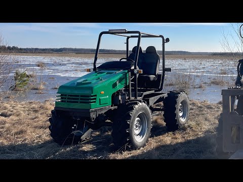 Thumbnail for ❌ТОП САМОДЕЛЬНЫЙ ТРАКТОР 4х4❌ ПЕРЕЛОМКА Tractor Sam 4x4