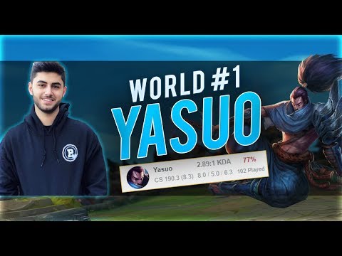 Thumbnail for YASSUO styling on Korean Rank 1 Mid KNIGHT | #1 Yasuo world - 77% WR Korea