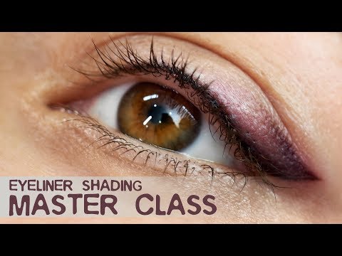 Thumbnail for Master Class EYELINER shading in 3 colors! Black, brown and "champagne"
