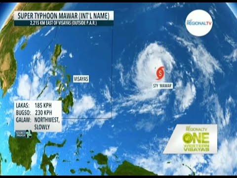 One Western Visayas: Typhoon Mawar, Posible Indi Mag-landfall sa Pungsod Suno sa PAGASA