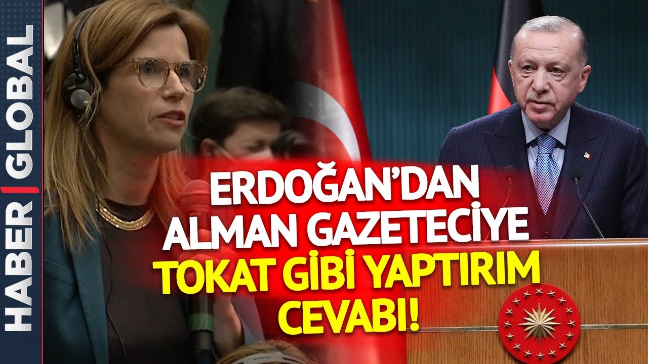 Thumbnail for Erdoğan'dan Alman Gazeteciye Tokat Gibi Yaptırım Cevabı: Rusya'ya Rağmen Yaptık!