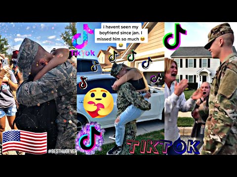 Most Famous Military Coming Home Tik tok  Compilation ???????? ????❤ La compilación militar mas famosa d ????????????❤