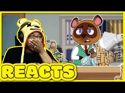 NOOK LINE & SINKER | Animal Crossing: New Horizons Song! | The Stupendium | Aychristene Reacts