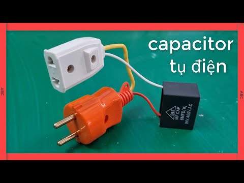 Kết nối tụ điện vào phích cắm đực và phích cắm cái một ứng dụng tuyệt vời