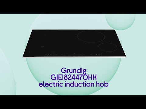 Thumbnail for Grundig GIEI824470HX Electric Induction Hob - Black | Product Overview | Currys PC World