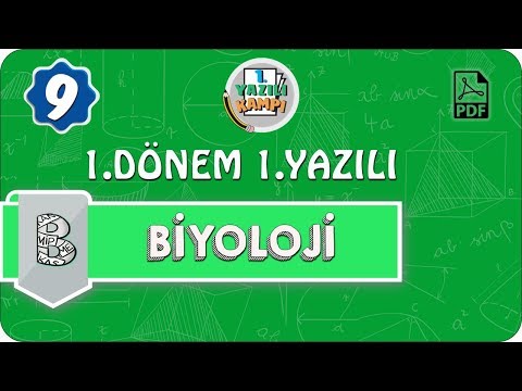 Thumbnail for 9. Sınıf Biyoloji | 1. Dönem 1. Yazılıya Hazırlık