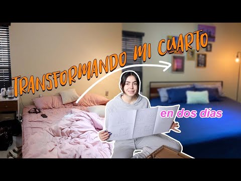 TRANSFORMACIÓN DE CUARTO *de aburrido a aesthetic*