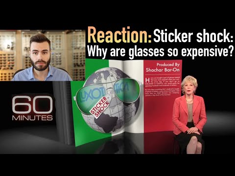 Reacting & Debunking 60 Minutes: Sticker shock: Why are glasses so expensive?