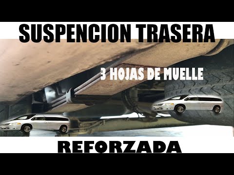 Thumbnail for Suspensión Trasera y Muelles (reforzados). De camionetas Caravan, Town Country, Plymouth, Voyager.