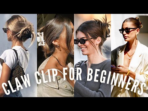 Thumbnail for How To Put Your Hair Up In A Claw Clip For Beginners - Slow Talk Through