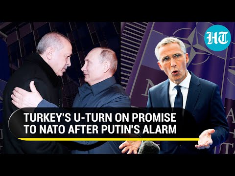 Thumbnail for Turkey Picks Putin Over NATO? Erdogan Takes U-Turn On 'Sweden Deal'; Puts Condition | Watch